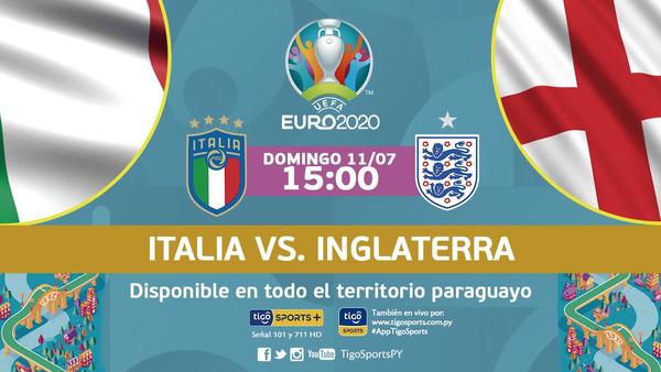 Italia e Inglaterra van por la gloria europea