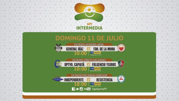 Se cierra la primera rueda de la Intermedia