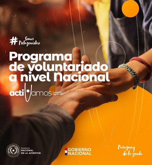 Secretaría de la Juventud lanza "ActiVamos", su programa de voluntariado nacional | .::Agencia IP::.