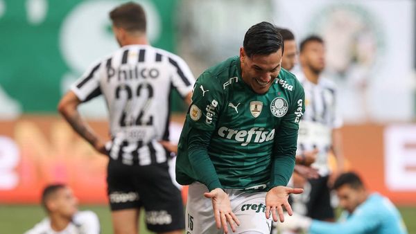 Gustavo Gómez marca en gran triunfo del Palmeiras