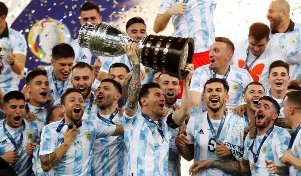 Argentina derrota a Brasil y grita campeón de la Copa América en el mítico Maracaná •