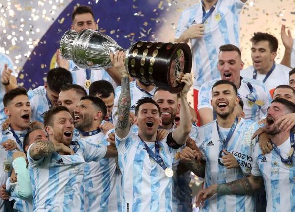 Argentina le ganó a Brasil y se consagró campeón de la Copa América