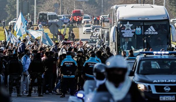 La Albiceleste está en Argentina tras su consagración - Fútbol Internacional - ABC Color