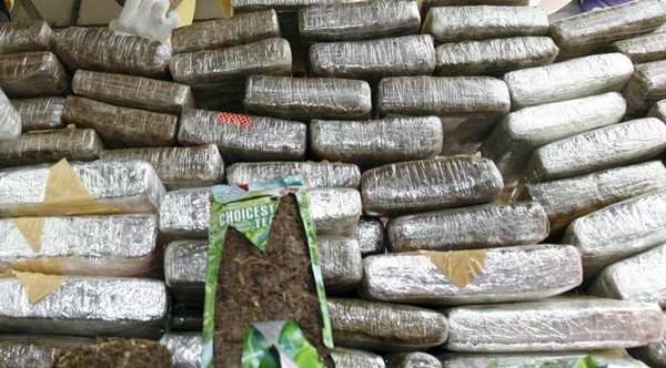 BRASIL DECOMISAN RÉCORD DE 36 TONELADAS DE MARIHUANA EN FRONTERA CON PARAGUAY