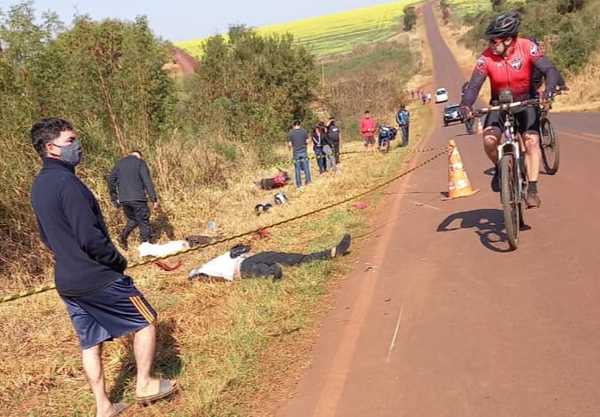 Mueren dos JOVENES en carrera CLANDESTINA de motos