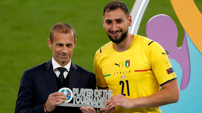 Donnarumma, el mejor del torneo y Bonucci MVP de la final