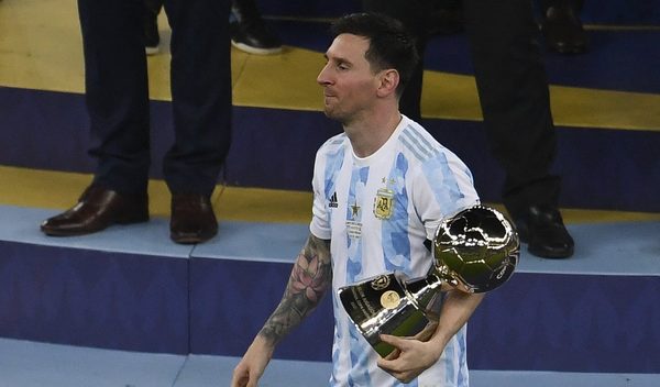 Messi dedicó el título de la Albiceleste a su familia, a los argentinos y a Maradona