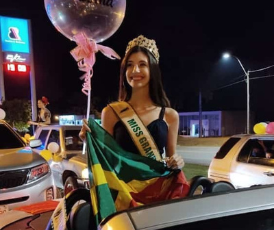 Crónica / Una Miss Grand fue recibida con sirenas y bombas
