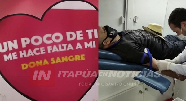 INSTAN A LA CIUDADANÍA A SER DONANTES DE SANGRE HABITUAL.