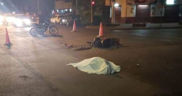 Motociclista murió tras chocar frontalmente contra ómnibus - La Clave