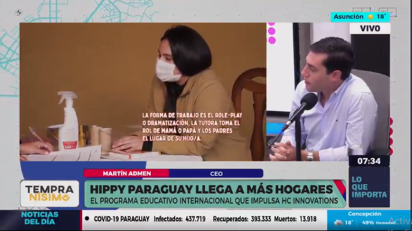 Diario HOY | Hippy Paraguay, programa educativo internacional impulsado por HC Innovations llega a más hogares