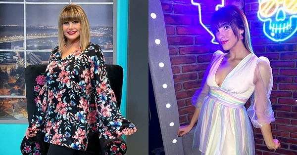 Pelusa y Luchi a través del espejo