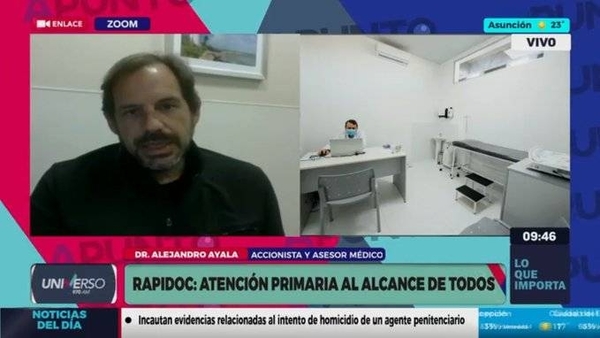Diario HOY | RapiDoc, la primera red de clínicas de atención primaria del Paraguay