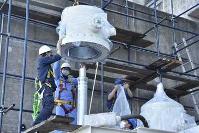 Inicia montaje para adecuación de la Línea Paraguaya 1 en la Hidroeléctrica Yacyretá | .::Agencia IP::.