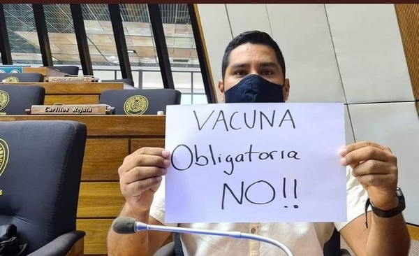 Diario HOY | Diputado anti tapabocas y vacunas pide autorización para usar dióxido de cloro