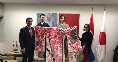 La Nación / Crean kimonos con diseños representativos de Paraguay para transmitir la hospitalidad japonesa