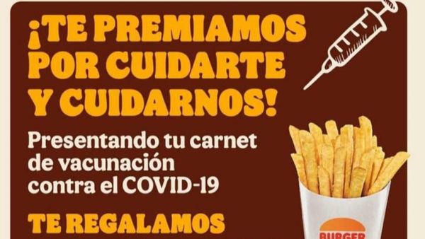 Ropa, comida y descuentos a full para los vacunados