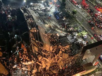 Se derrumbó un hotel en China: Un muerto y 10 desaparecidos - Megacadena — Últimas Noticias de Paraguay