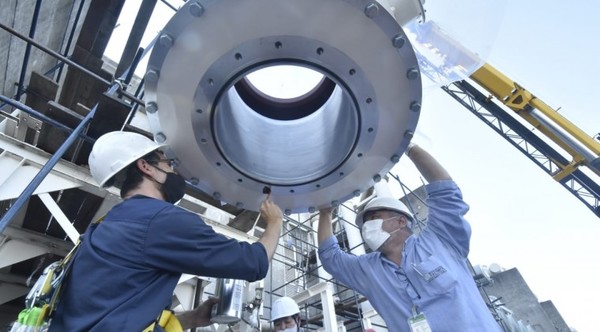 Avanzan obras de EBY para acceder al 100 % de la energía