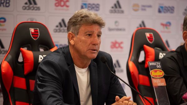 Flamengo presentó oficialmente a Renato Gaúcho