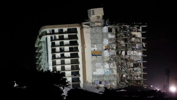 Sube a 94 la cifra de fallecidos en derrumbe de edificio en Miami-Dade