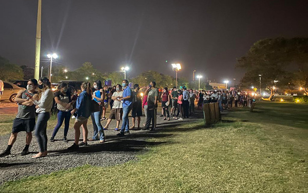 Con récord de vacunados por día en Paraguay 