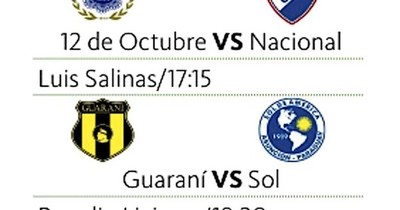 La Nación / Pruebas, en algunos partidos
