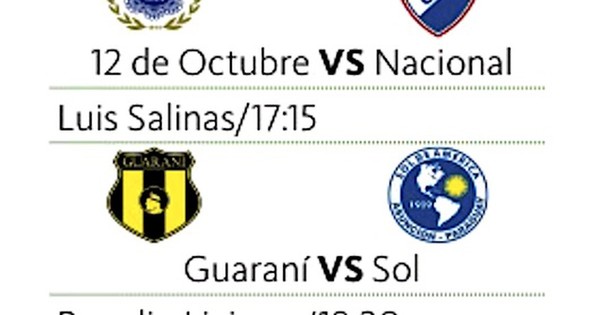 La Nación / Pruebas, en algunos partidos