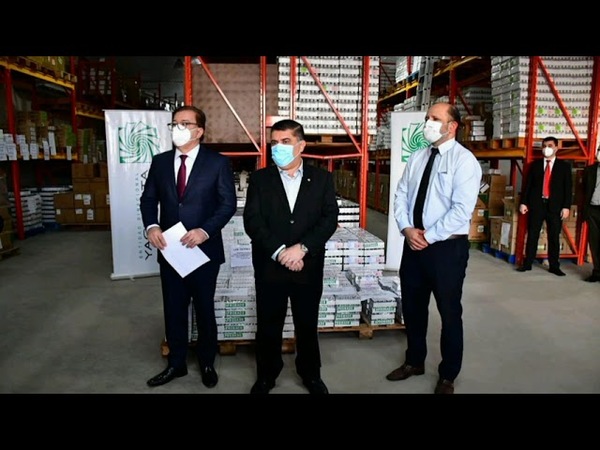 EBY ENTREGA A SALUD MEDICAMENTOS ESENCIALES PARA TRATAMIENTO DE CUADROS DE COVID-19