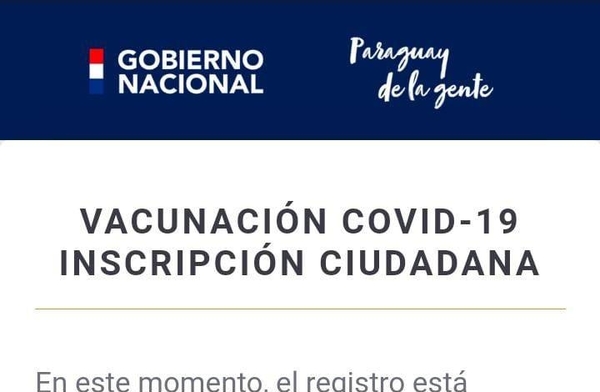 Diario HOY | Salud insta a registrarse en ‘Vacunate’ antes de acudir a los vacunatorios