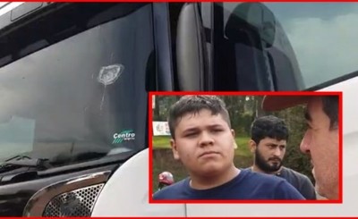 Camioneros atacan vehículos de colegas por no sumarse al paro