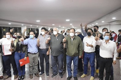 PRESENTACIÓN OFICIAL DE CANDIDATOS A INTENDENTES DE LA ANR DEL DEPARTAMENTO DE ITAPÚA.