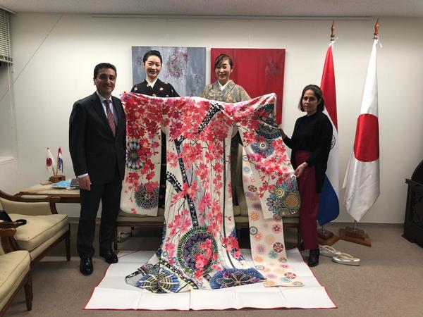 Kimono con diseño representantivo del Paraguay destaca entre participantes de los JJOO Tokyo 2020 | .::Agencia IP::.