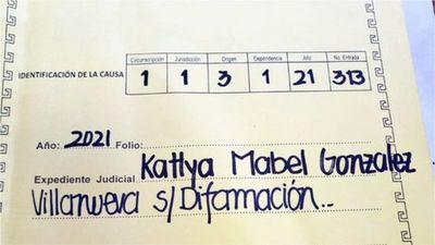 Demandan a la Diputada Kattya González por difamación