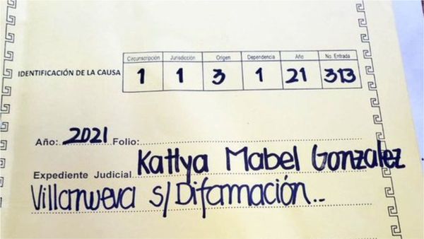 Demandan a la Diputada Kattya González por difamación