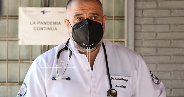 La Nación / Médico del Ineram cuestiona festejos tras llegar al millón de vacunados