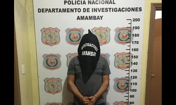 Amambay: Detienen a guardiacárcel por varios asaltos - OviedoPress