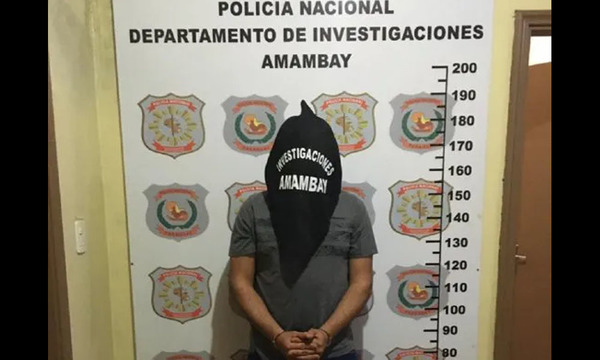 Amambay: Detienen a guardiacárcel por varios asaltos - OviedoPress