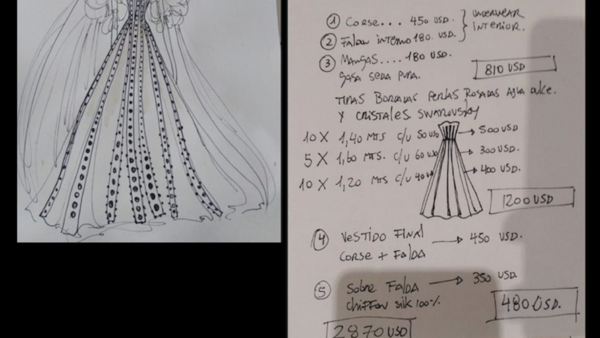 Denuncia de estafa por vestido de novia enciende las redes sociales