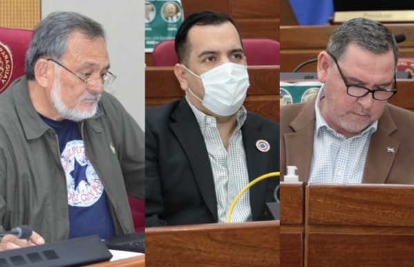 Blanquean a tres senadores tras pedidos de pérdida de investidura