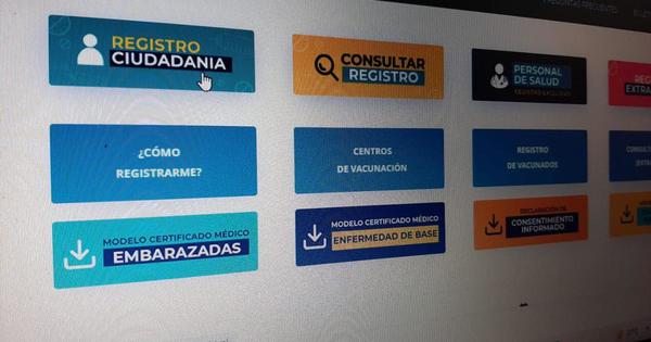 Instan al registro previo para agilizar proceso de vacunación