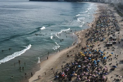 Pérdidas del turismo brasileño ya suman 73.000 millones de dólares por covid - MarketData