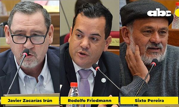 Senado archiva pedidos de pérdida de investidura de senadores Zacarías Irún, Friedmann y Pereira - Periodísticamente - ABC Color