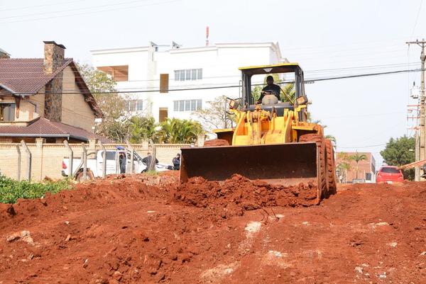 Recuperan una calle en el barrio Boquerón II de CDE