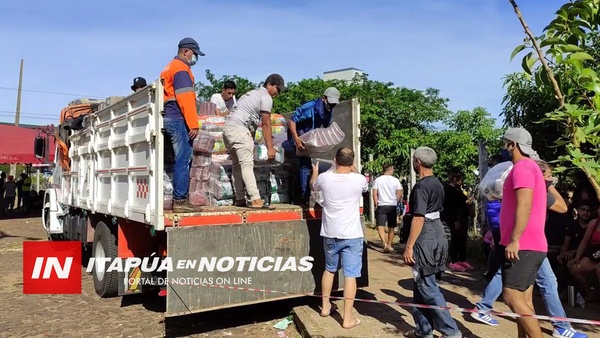 MAÑANA ENTREGARÁN VÍVERES A TRABAJADORES DEL CIRCUITO COMERCIAL.