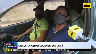 Disgusto por desorden en ex-Aratirí - ABC Noticias - ABC Color