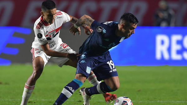 São Paulo y Racing se neutralizan en la ida