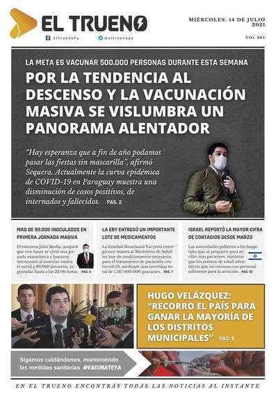 E-paper 14 de julio 2021 - El Trueno