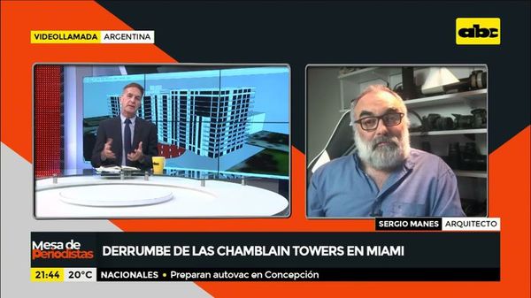 Derrumbe de las Chamblain en Miami - Mesa de Periodistas - ABC Color