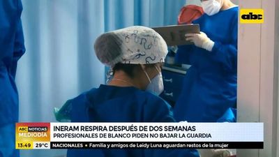 Ineram: oreko “respiro” urgencia UTI ojeporu 100%, he’i hikuái - ABC Remiandu - ABC Color
